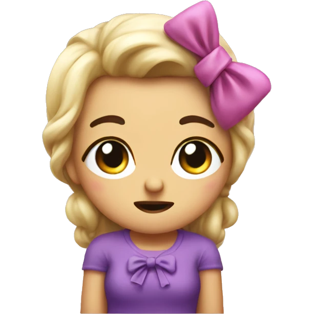 Ugh minis with a bow on the back emoji