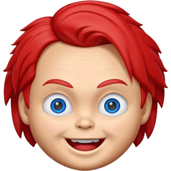 Un emojin de chuky emoji
