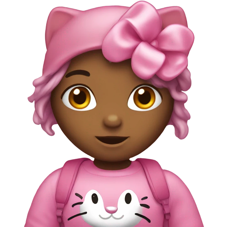 Hello kitty emoji