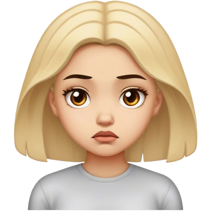 a rude girl emoji