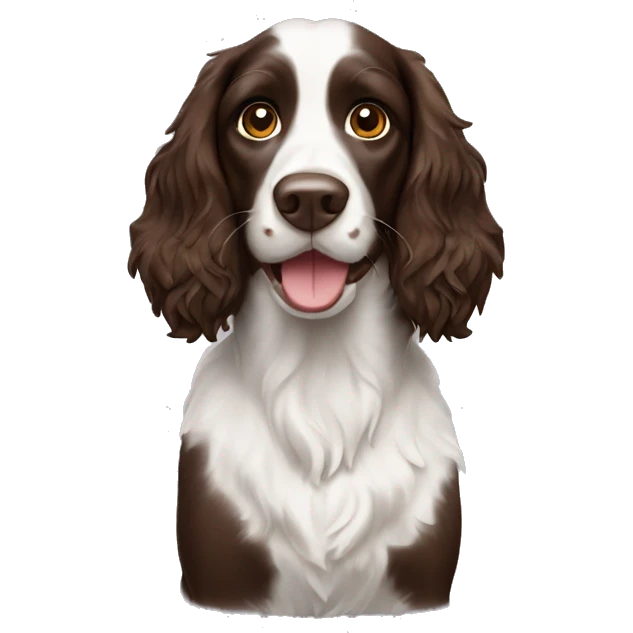 Springer spaniel dog  emoji