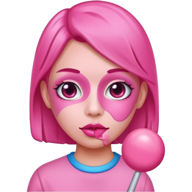 bubblegum person emoji