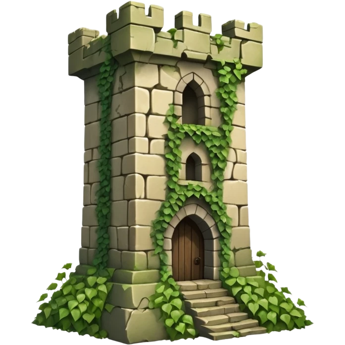 Ruined castle tower emoji