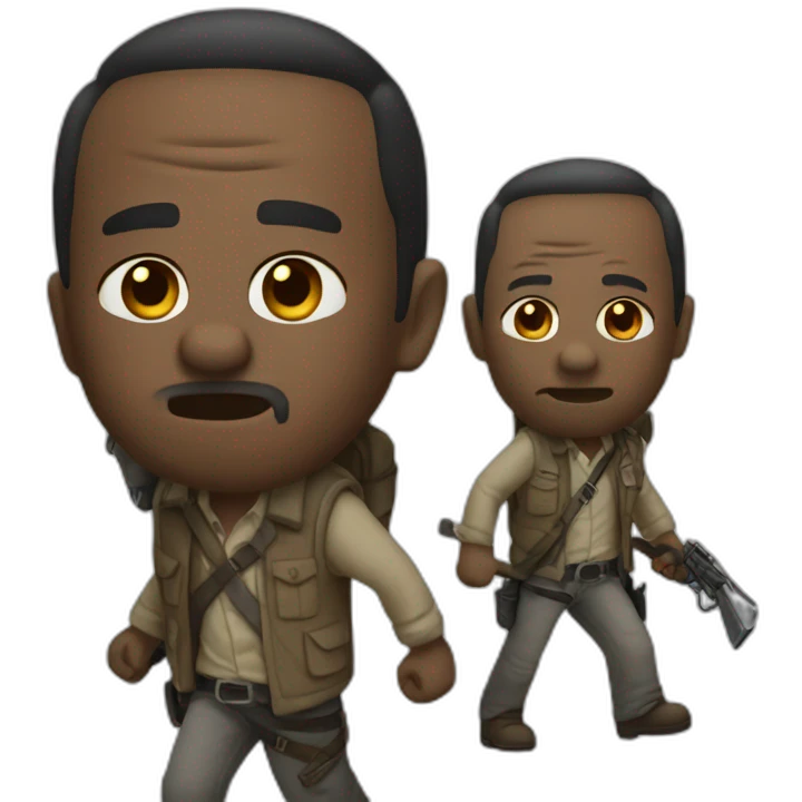 N'étant walking dead emoji