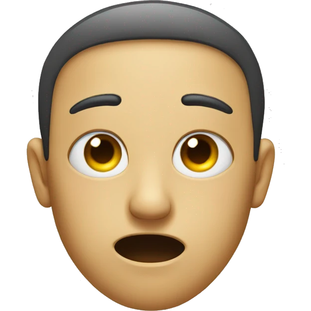 face with one eye open and one eye mid open emoji
