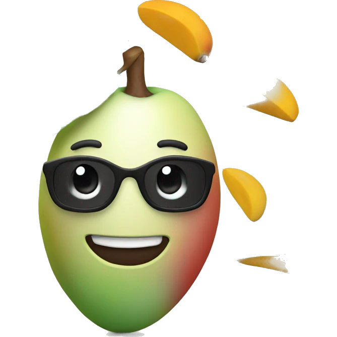 3D Mango  emoji