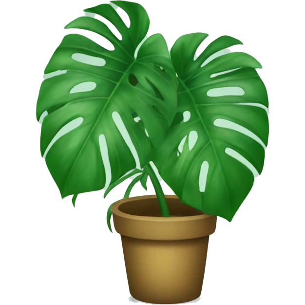 Monstera emoji