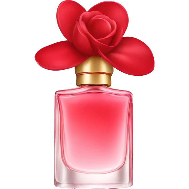 Perfume rojo emoji