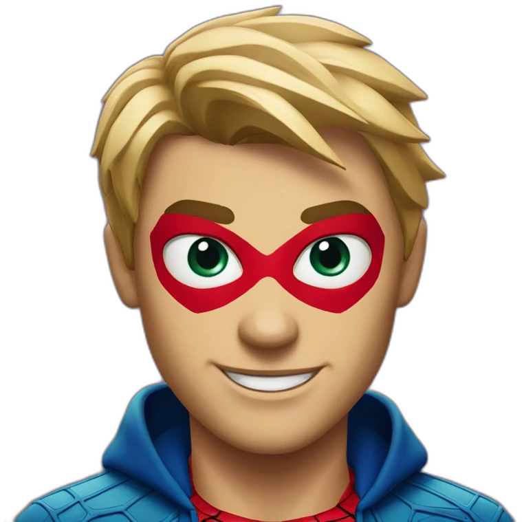 Spider-Man’s face emoji