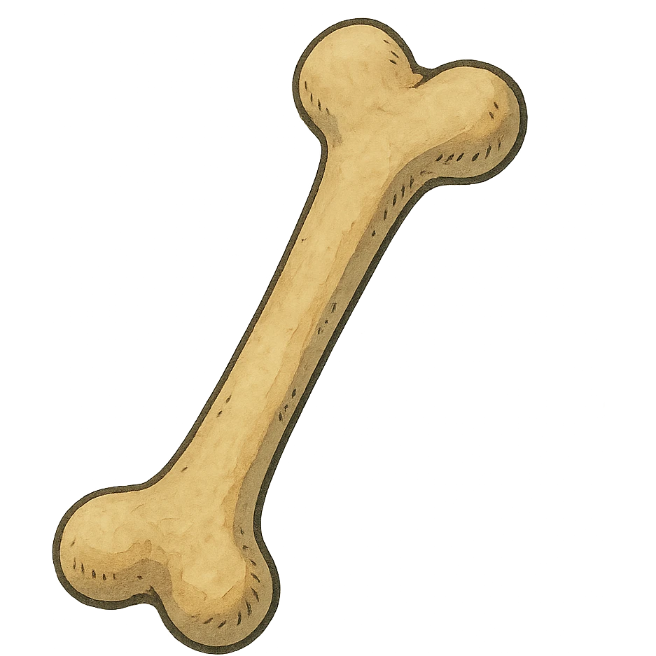 ghibli style bone emoji