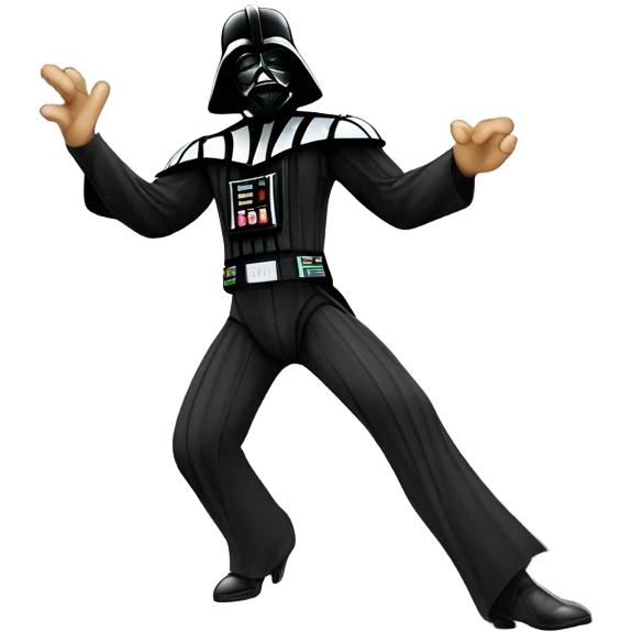 Darth Vader doing Gangnam style  emoji