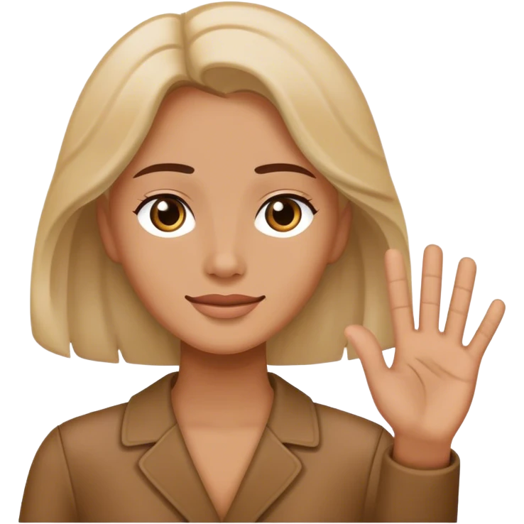 Person waving bye to a person named Felicia emoji