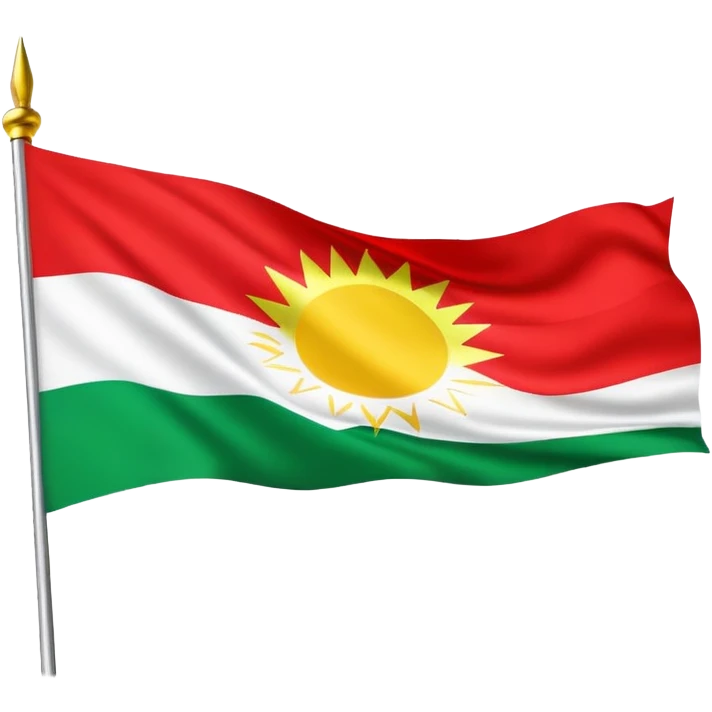 Kurdistan flag emoji