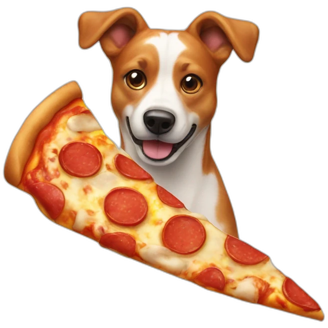 pizza dog emoji