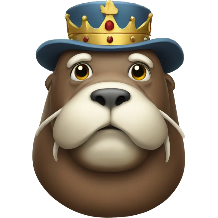 King walrus  emoji