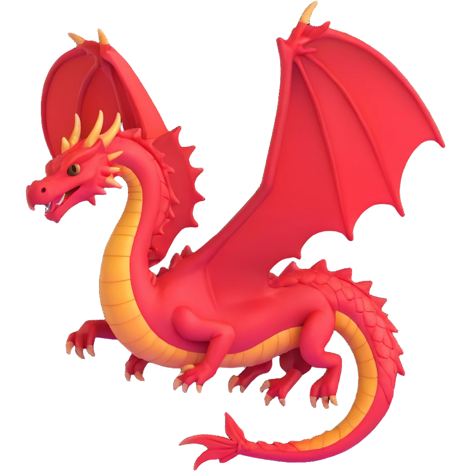 red dragon emoji