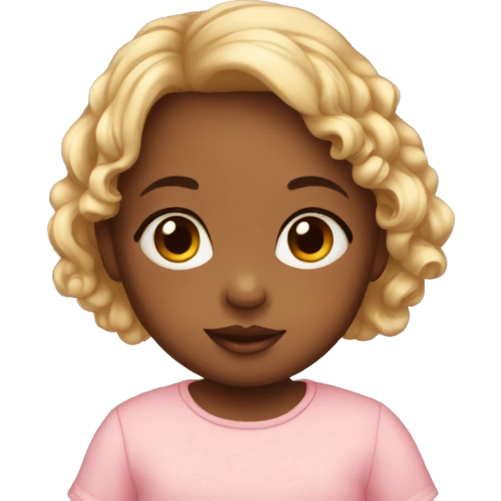 Baby girl emoji
