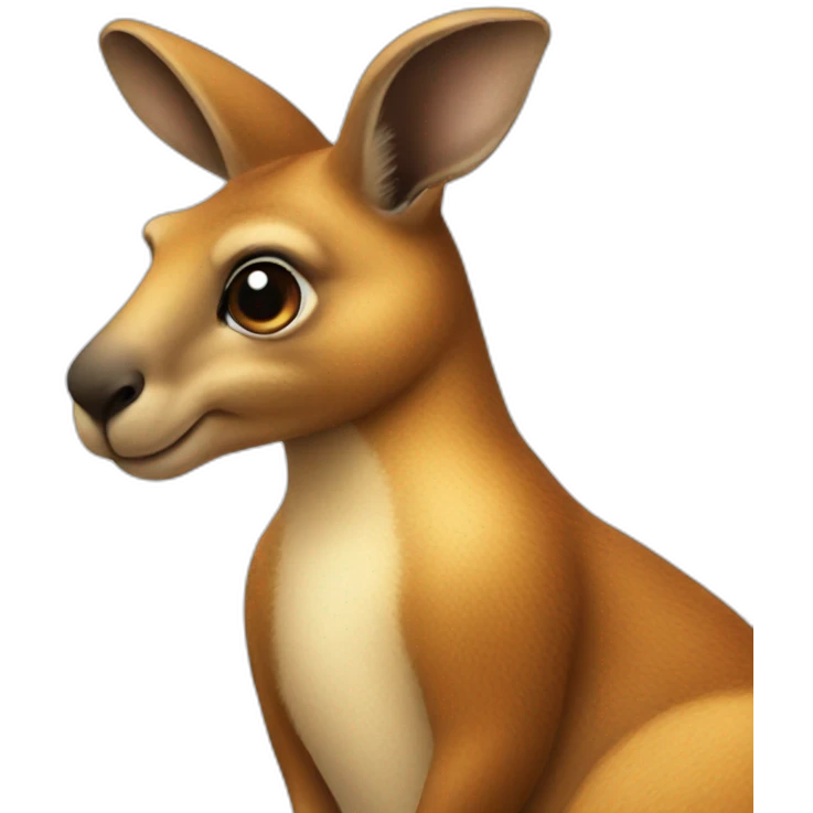 Kangaroo question mark emoji