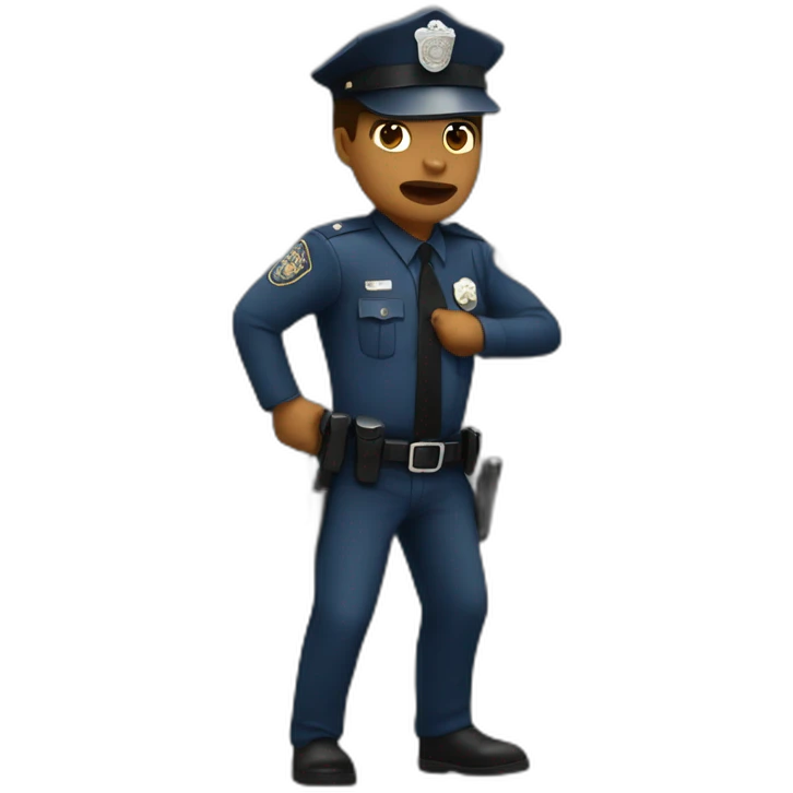 Police brutality emoji