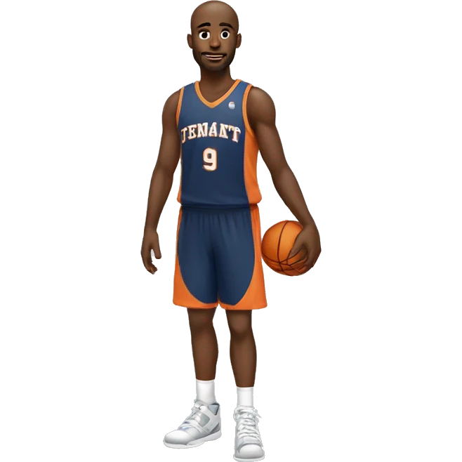 Basketball player fullbody emoji