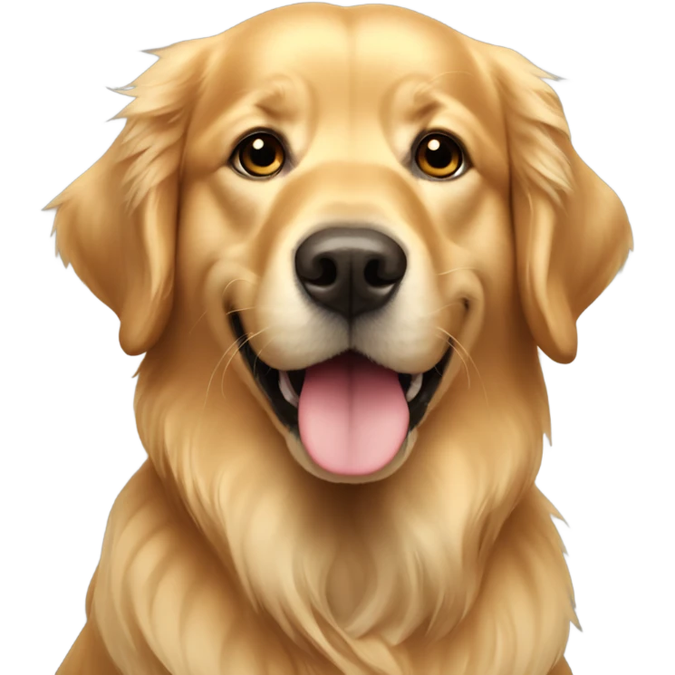 Golden retriever emoji