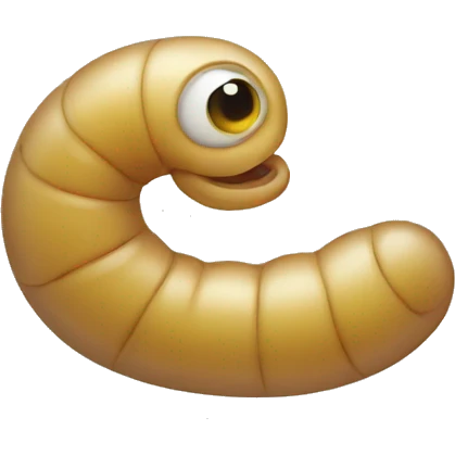 intestinal worm emoji