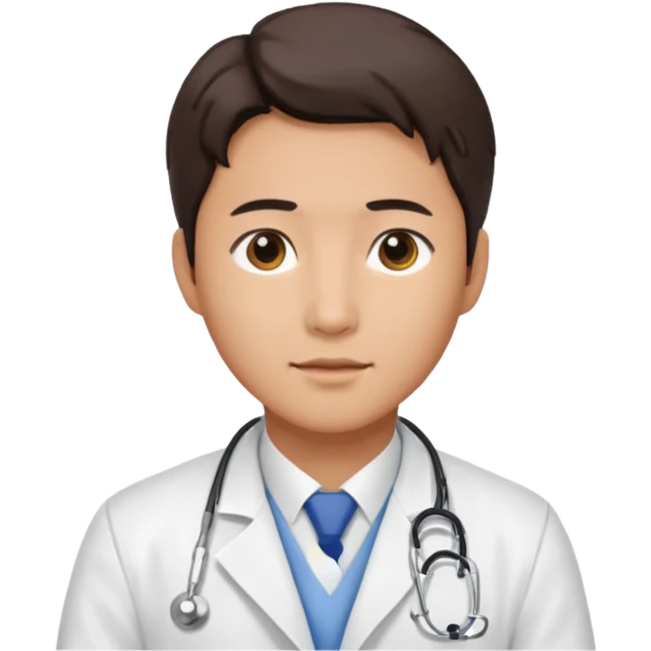 한국 남자 의사 emoji