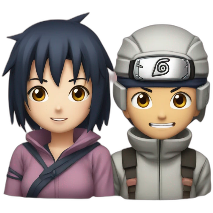 Naruto et hinata emoji