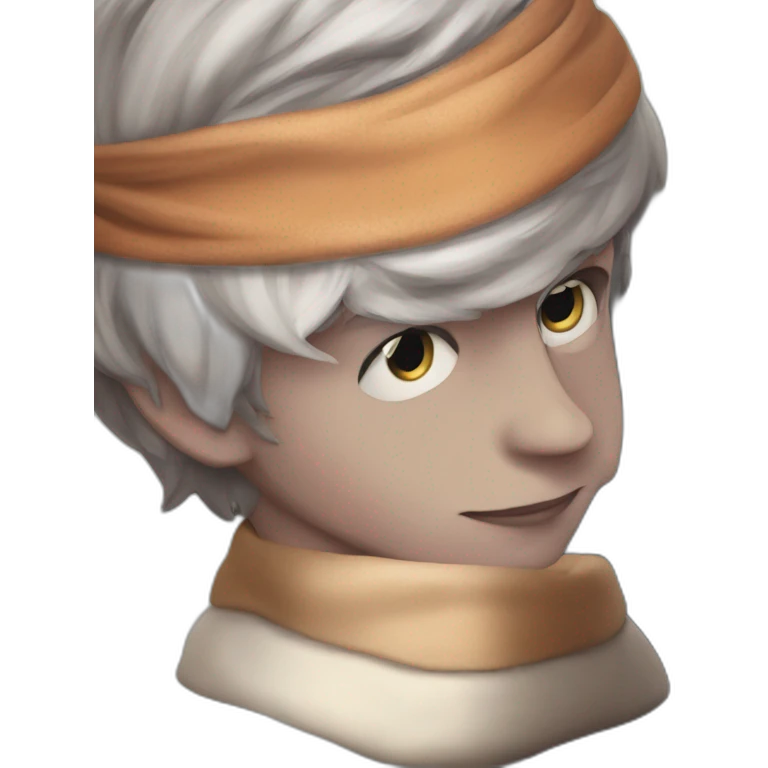 serious boy with short hair emoji