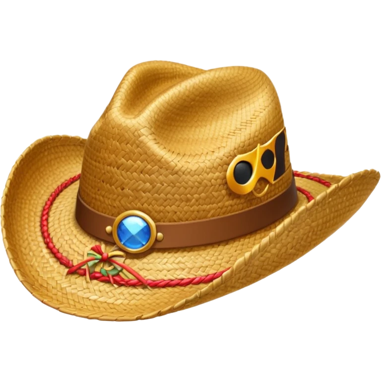 Straw cowboy hat  emoji