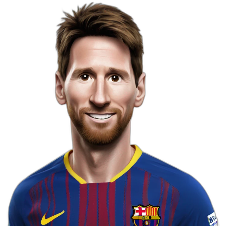messi sur une fusée  emoji