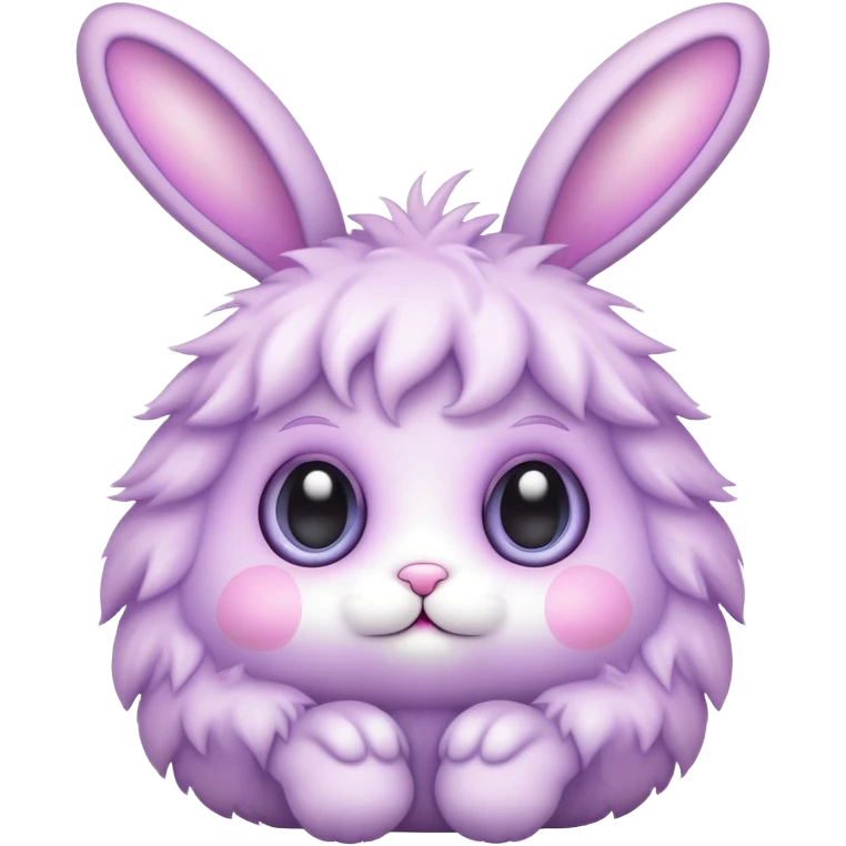 alien kawaii easter bunny  emoji