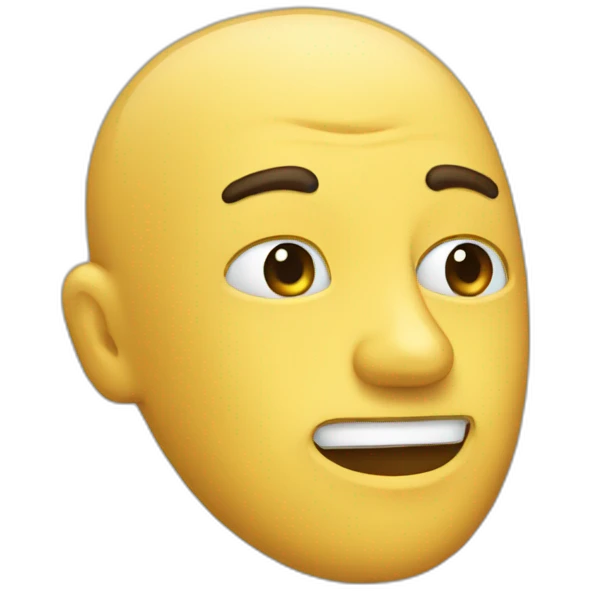 Se tape la tete emoji