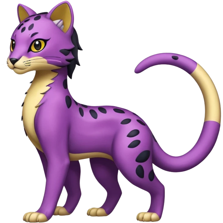 Clawitzer-Amoongus-Liepard-fusion (full body) emoji