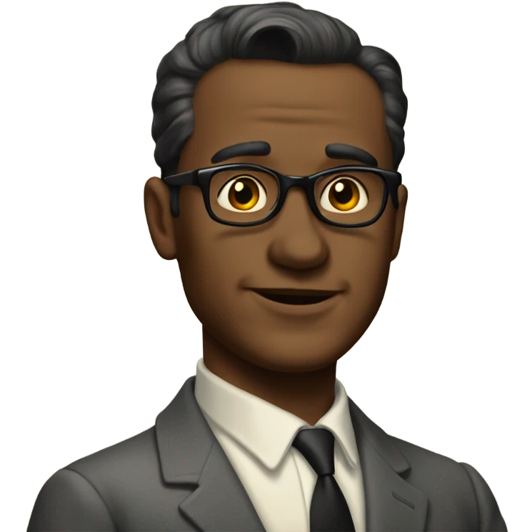 man in 1950s emoji