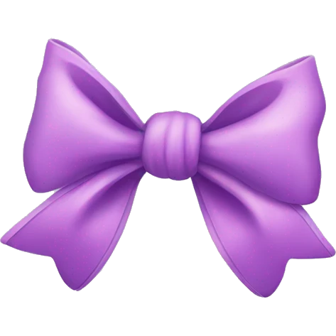 just a cute bow emoji