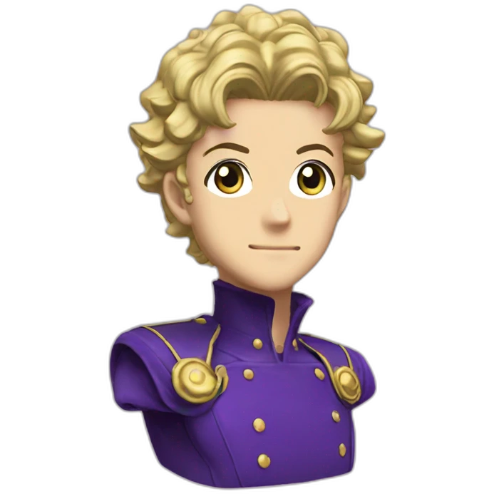 Giorno Giovanna jojos bizarre adventure emoji