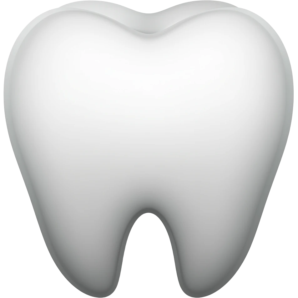 Tooth emoji