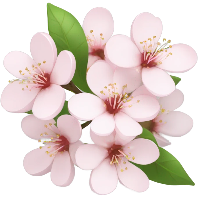 Cherry bloosom bouquet  emoji