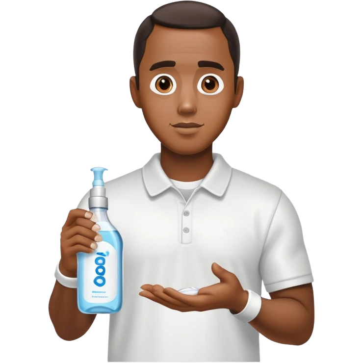 Diddy holding baby oil emoji