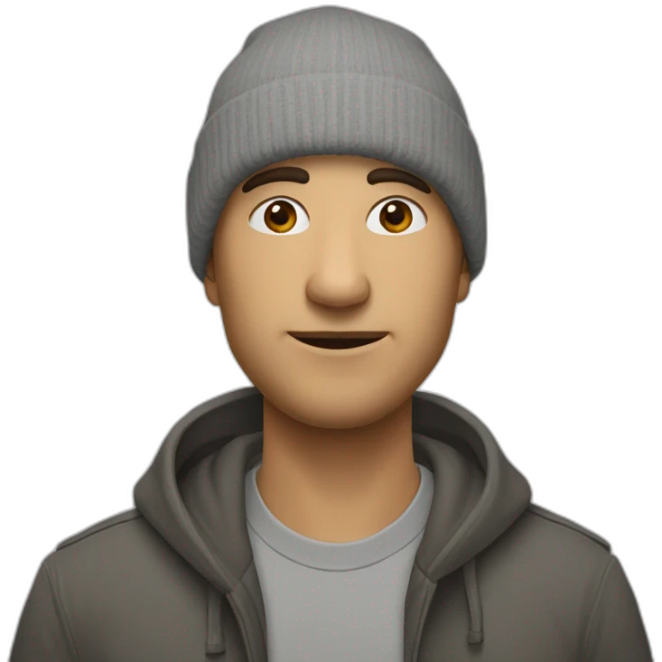 Маг в капюшоне emoji