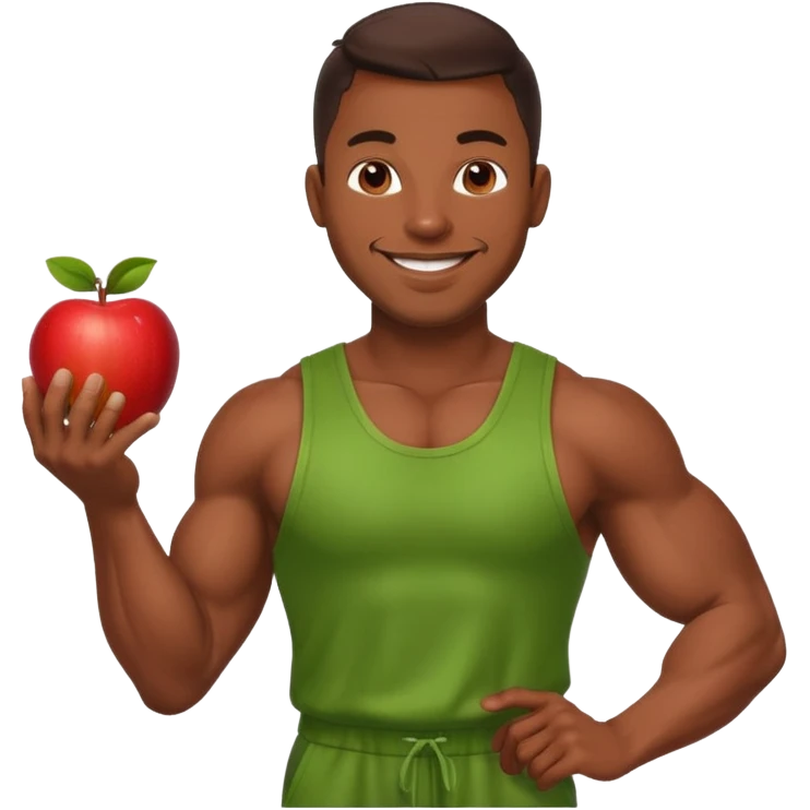 mister energy is a chain store selling healthy food.
create a mascot for this. emoji
