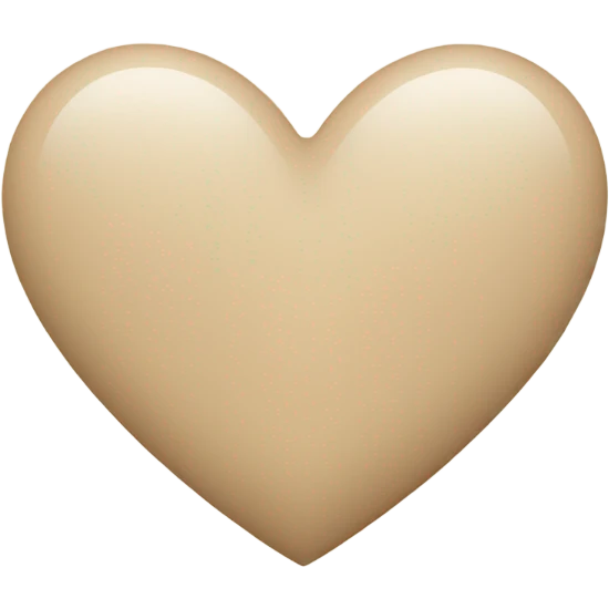 beige stars heart emoji