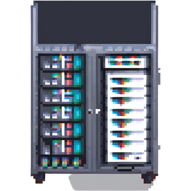 Tiny server rack emoji