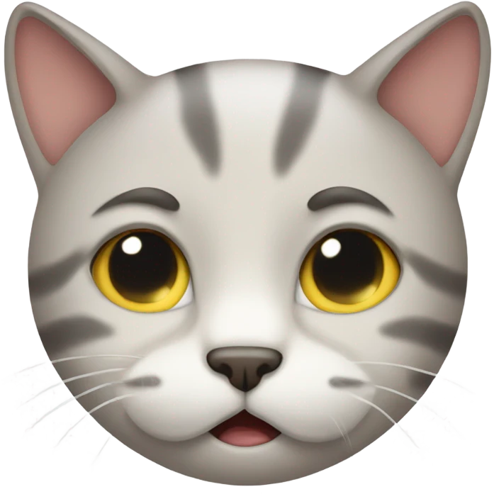 Cat crying with tears running down its face emoji