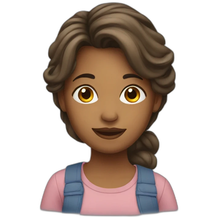 Young mother emoji