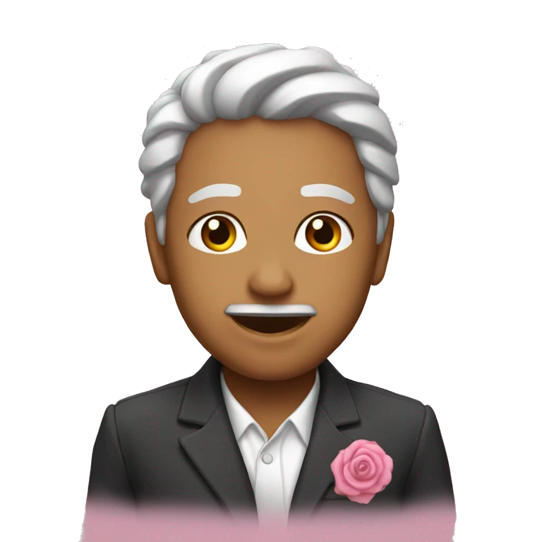 Lazo rosa emoji
