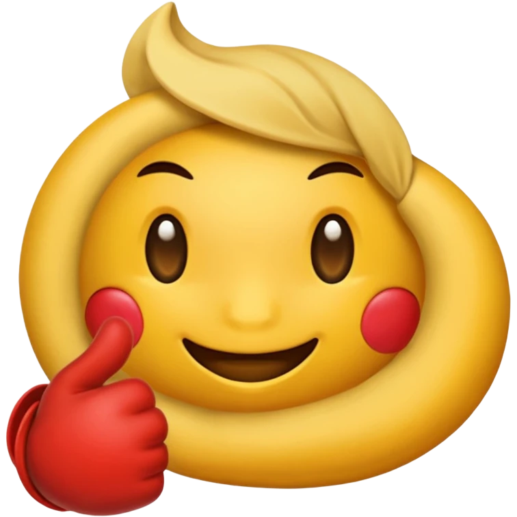 сделай красные строительные перчатки emoji
