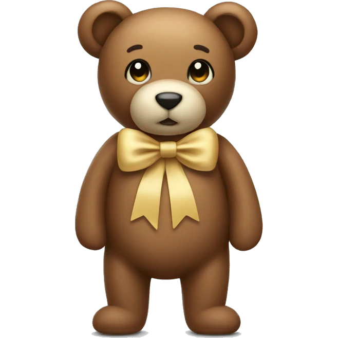 Teddy with a Bow emoji