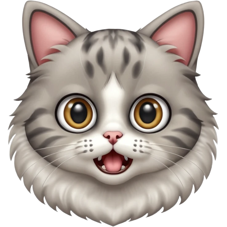 Un chat choqué emoji